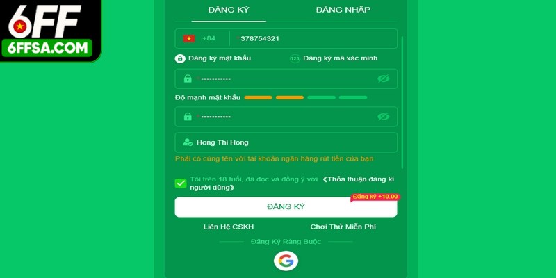 Bạn mới lần đầu làm quen chỉ cần đăng ký đơn giản với vài bước
